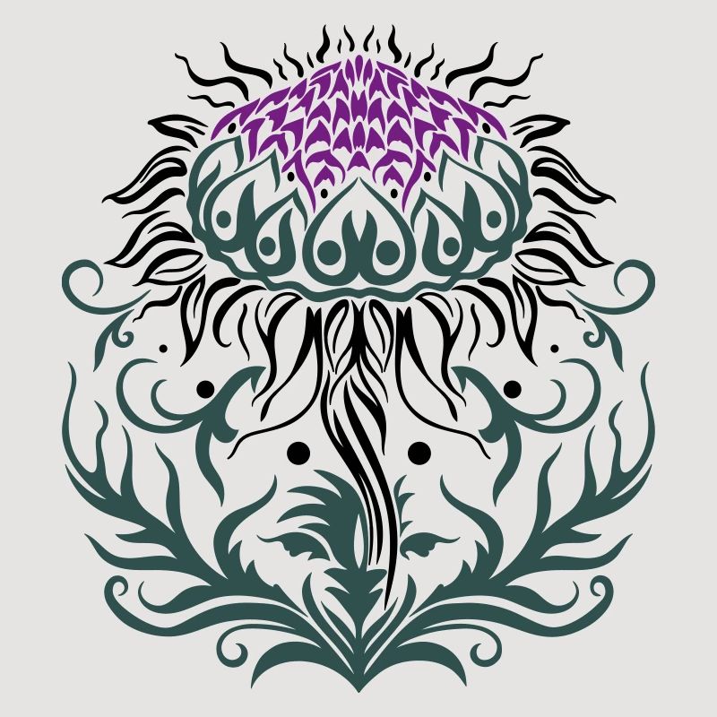 Thistle purple Thistle