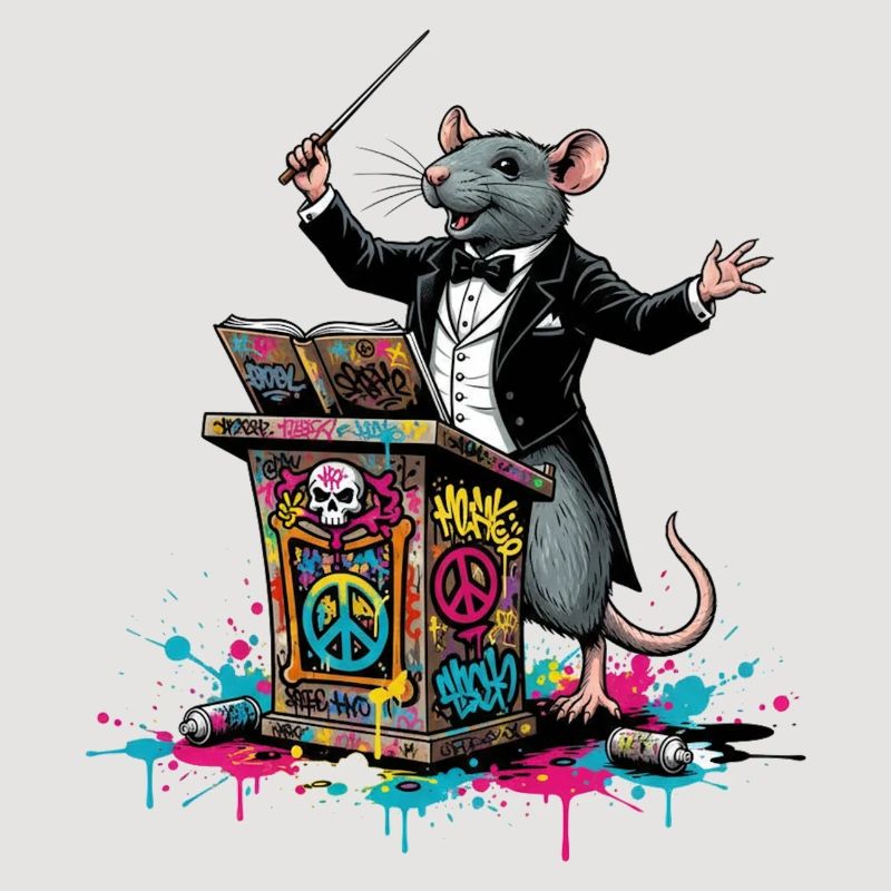 Dirigent | Graffiti-Ratten-DJ Gala