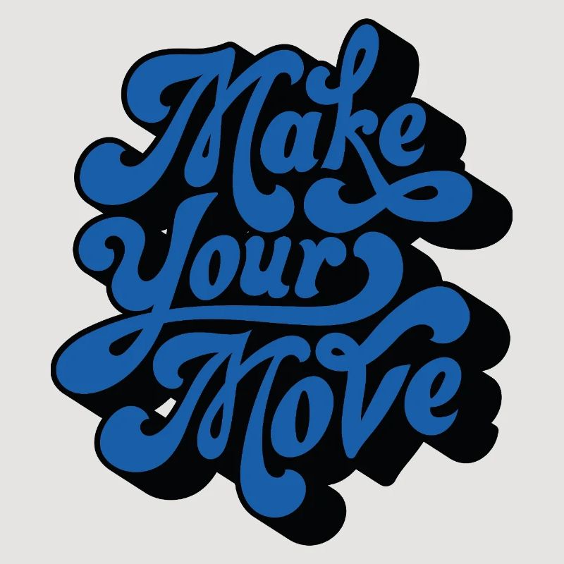 Faites votre mouvement – Style rétro