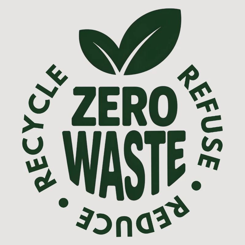 Zero Waste Eco-Friendly Badge Design