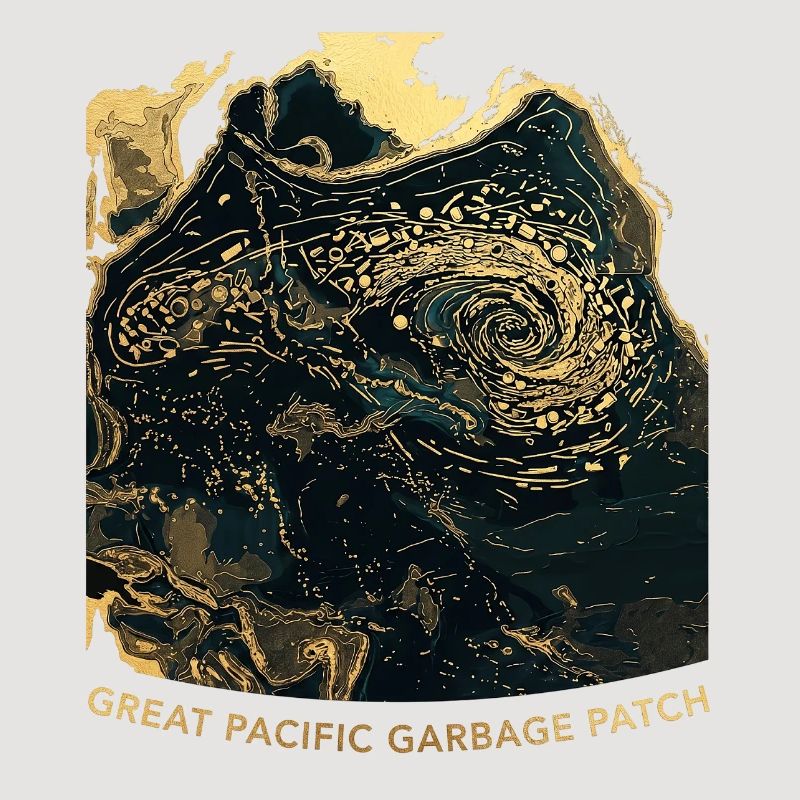Zone de déchets du Pacifique