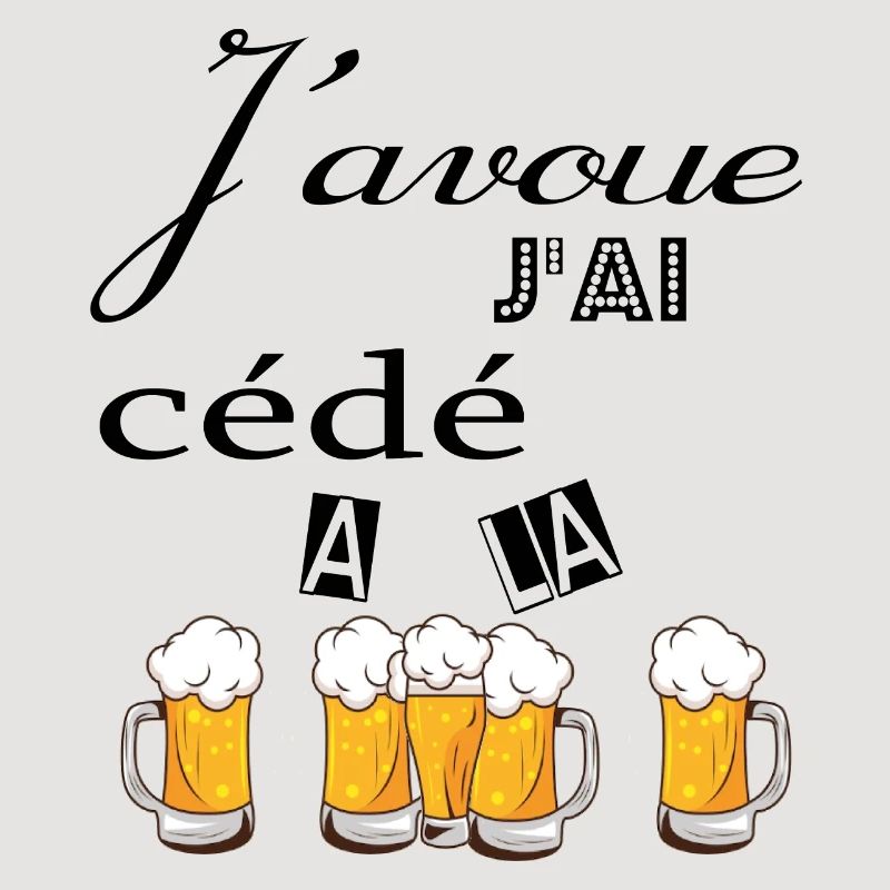 J''ai cédé à la pression