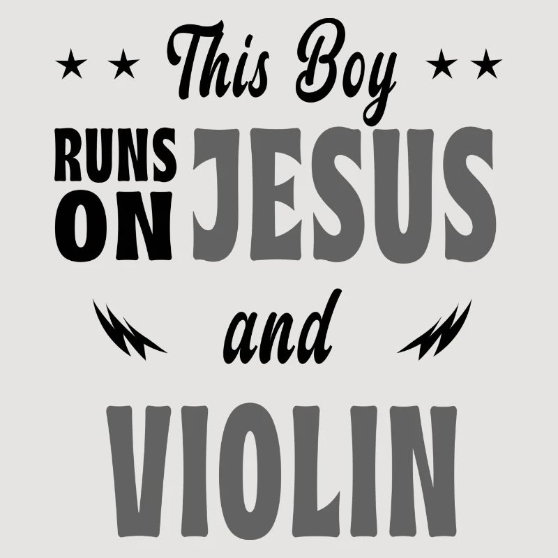 Ce garçon vit de Jésus et de violons