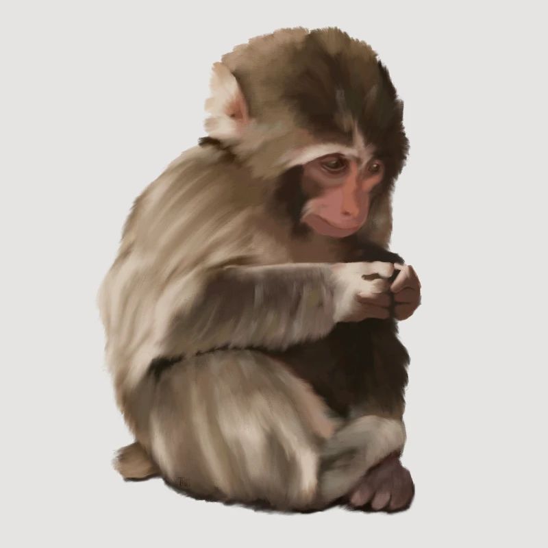 Punch - das einsame Äffchen