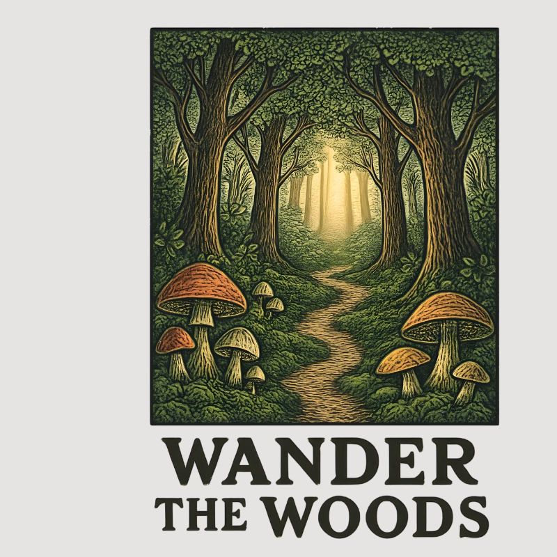 Waldpfad der Wanderer