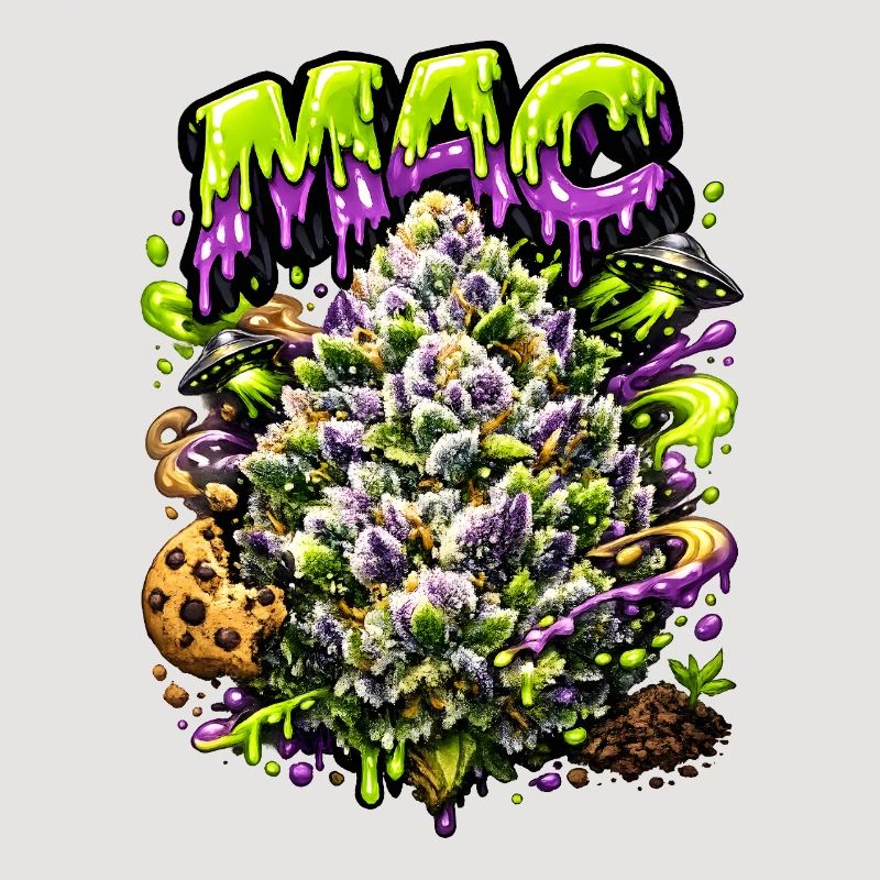 MAC Miracle Alien Cookies Graffiti Print 