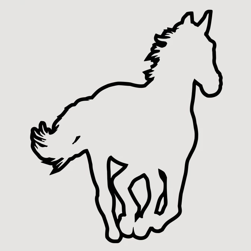 Un cheval