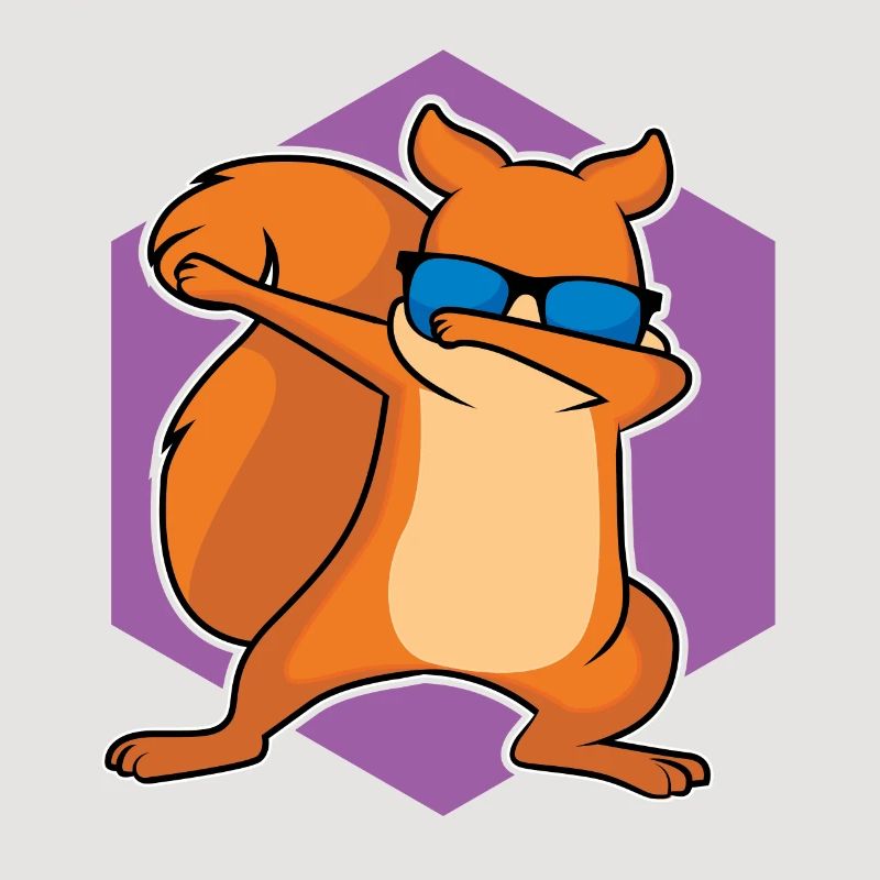 Dabbing Squirrel - Conception