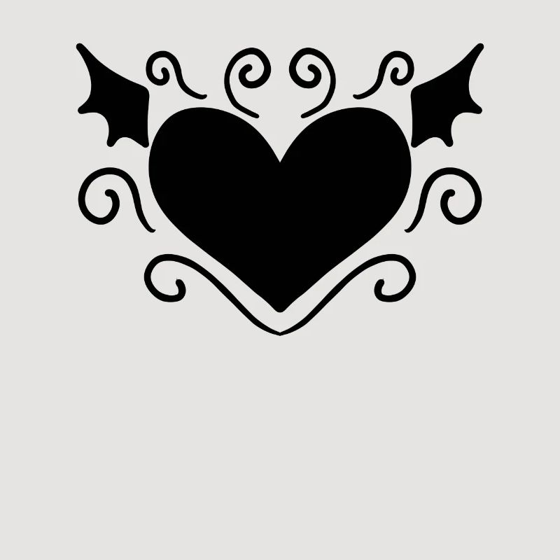 Herz Schwarz