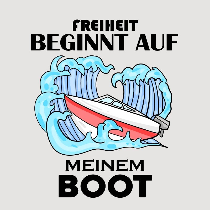 Boot Spruch Geschenk