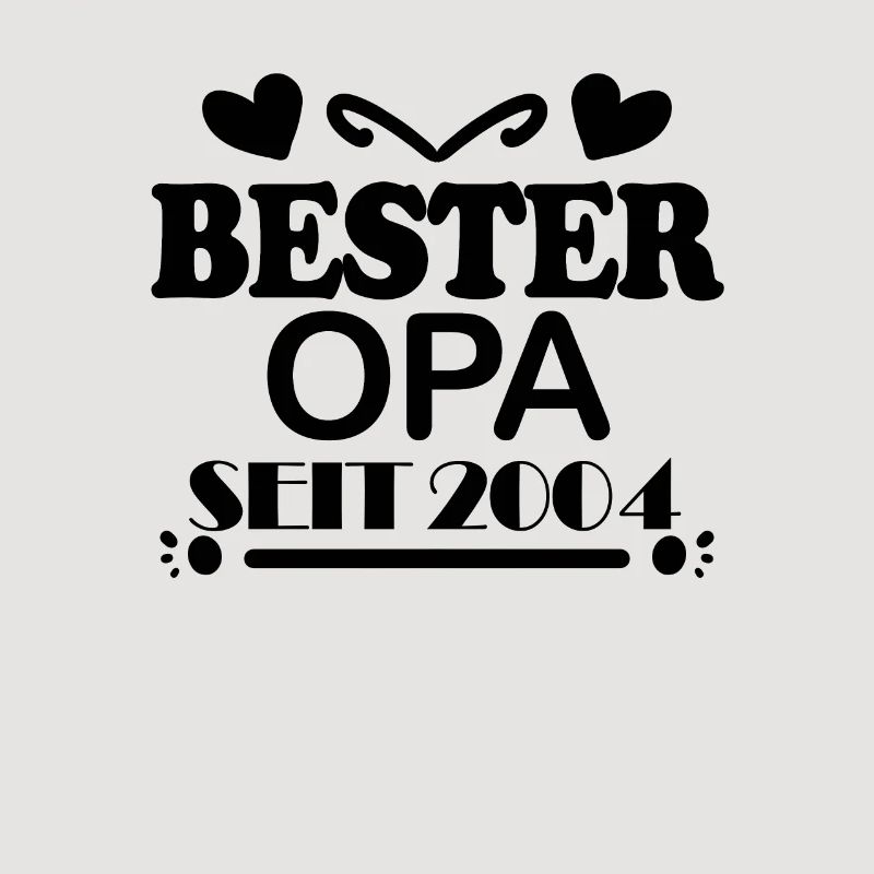 Bester Opa seit 2004