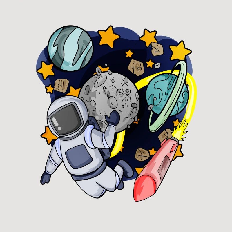 Astronaute dans l’espace