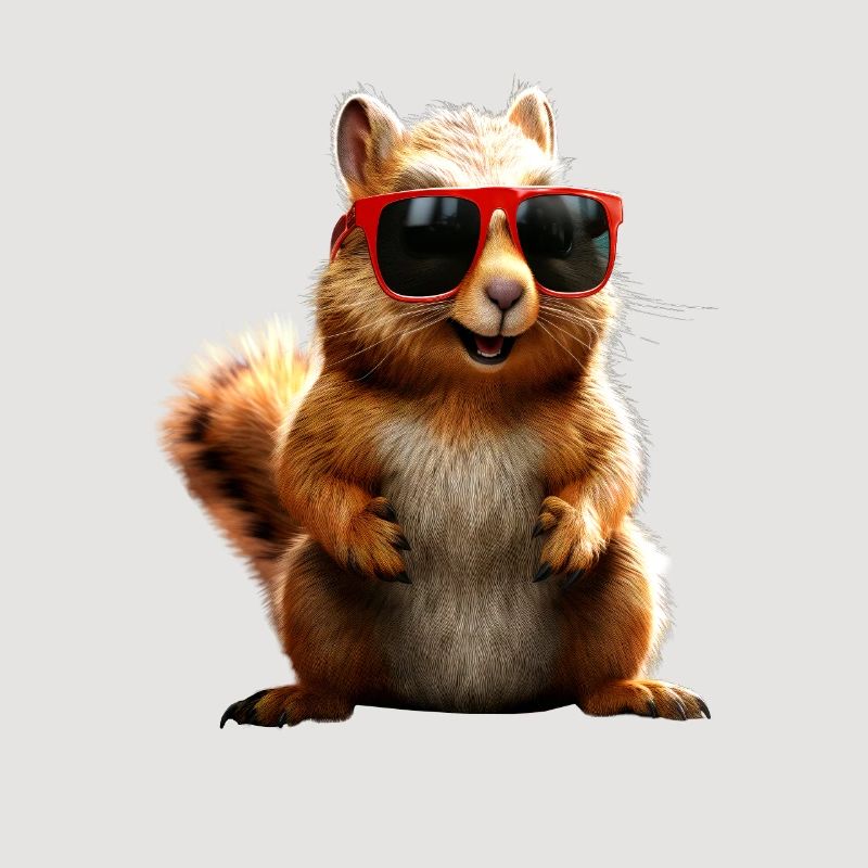 Eichhörnchen Sonnenbrille Ich Liebe Eichhörnchen