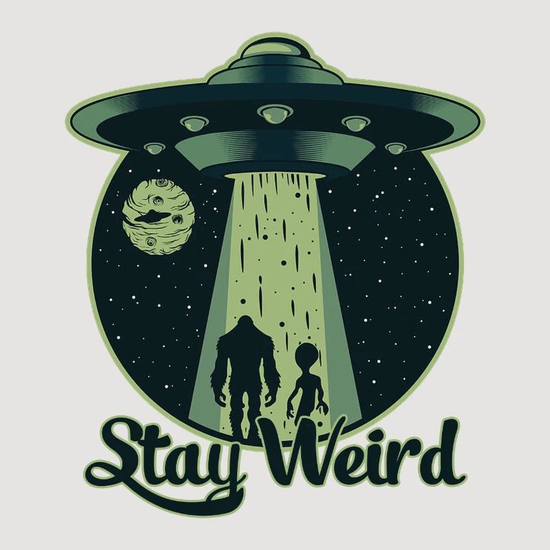 Bleib seltsam - UFO, Alien
