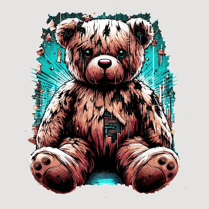 Vintage Teddy Bear Cuddly Bear