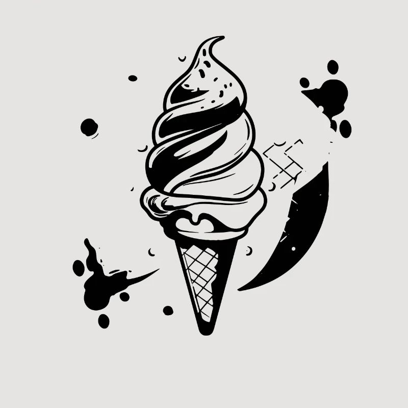 Eiscreme Grafik