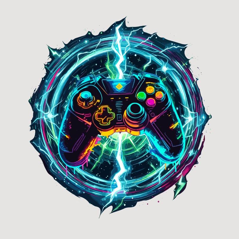 Galaktischer Gaming Controller