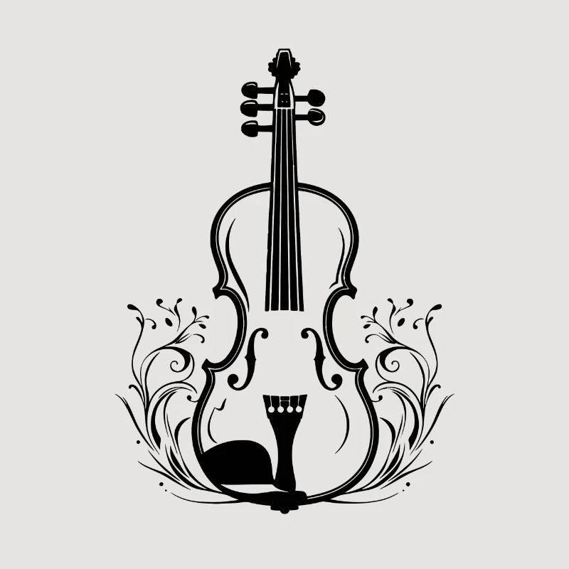Dessin de violon