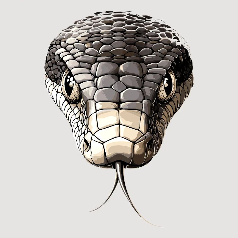 Snake Python Cobra Mamba Rattlesnake Snake