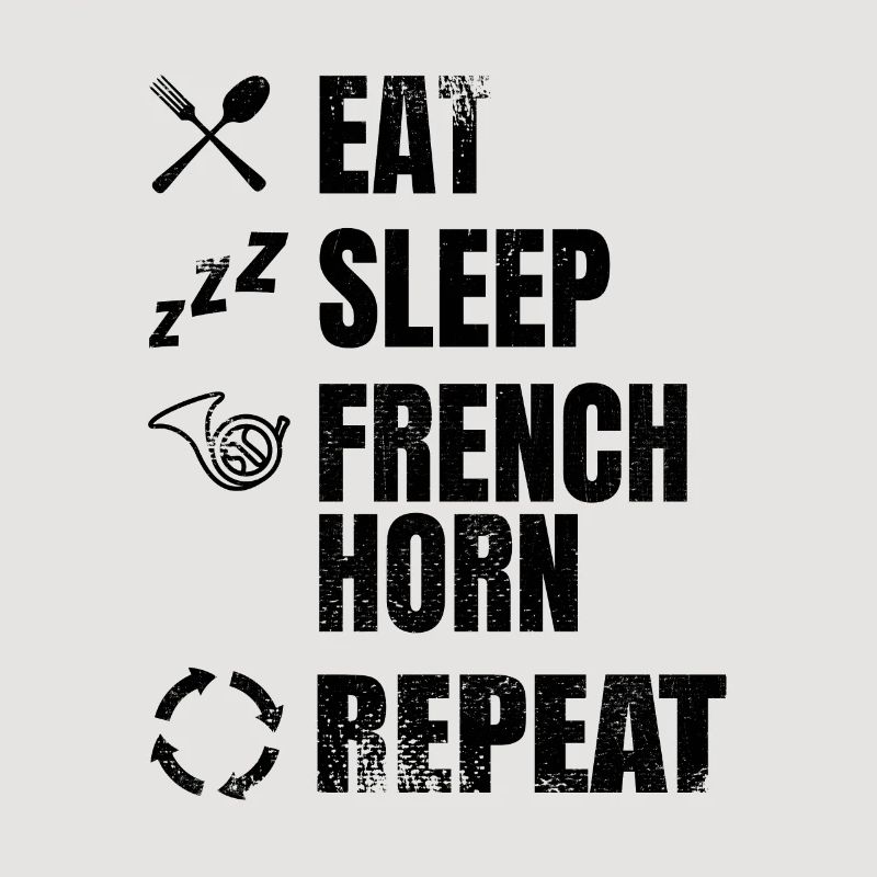 Hornspieler Routine