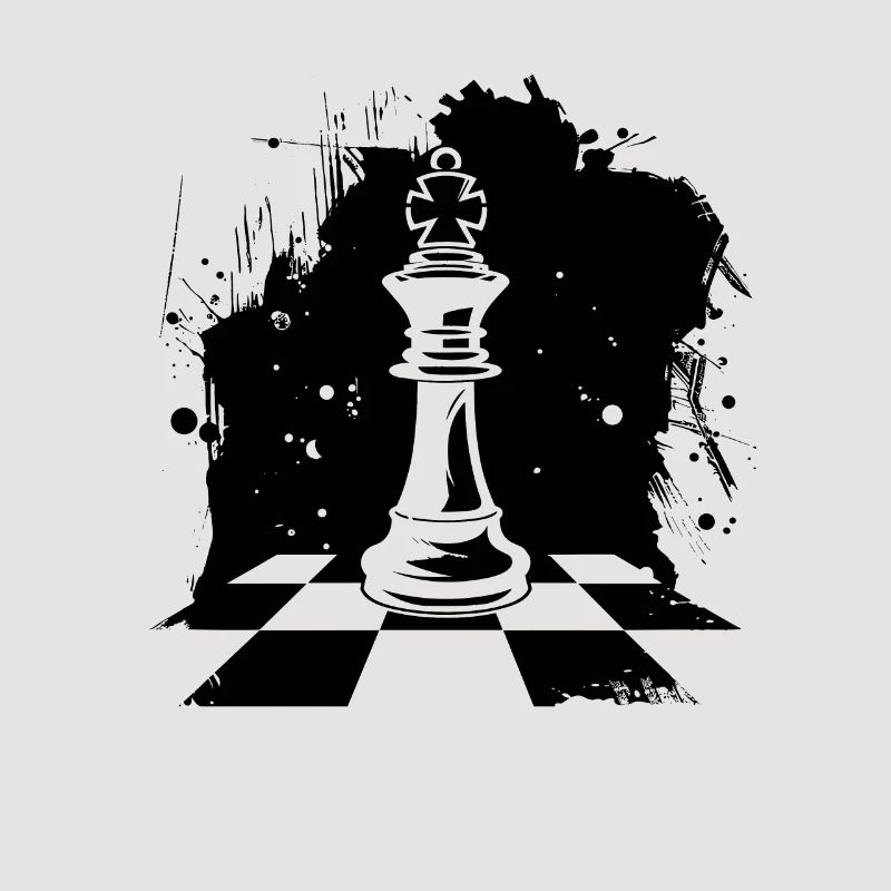 Dessin de pièces d’échecs