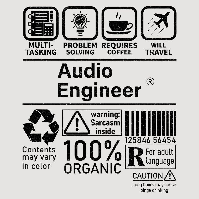 Audio Engineer multi tasking problem solving