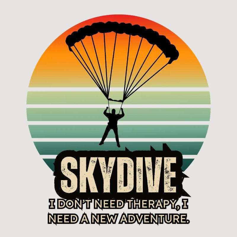 Conception de parachute d’aventure en parachute