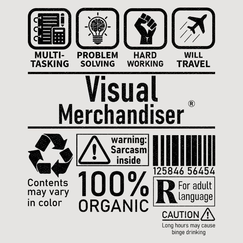 Visual Merchandiser multi tasking problem solving