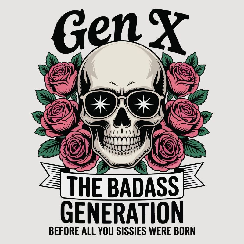 Gen X Génération badass avant la naissance S’amuser
