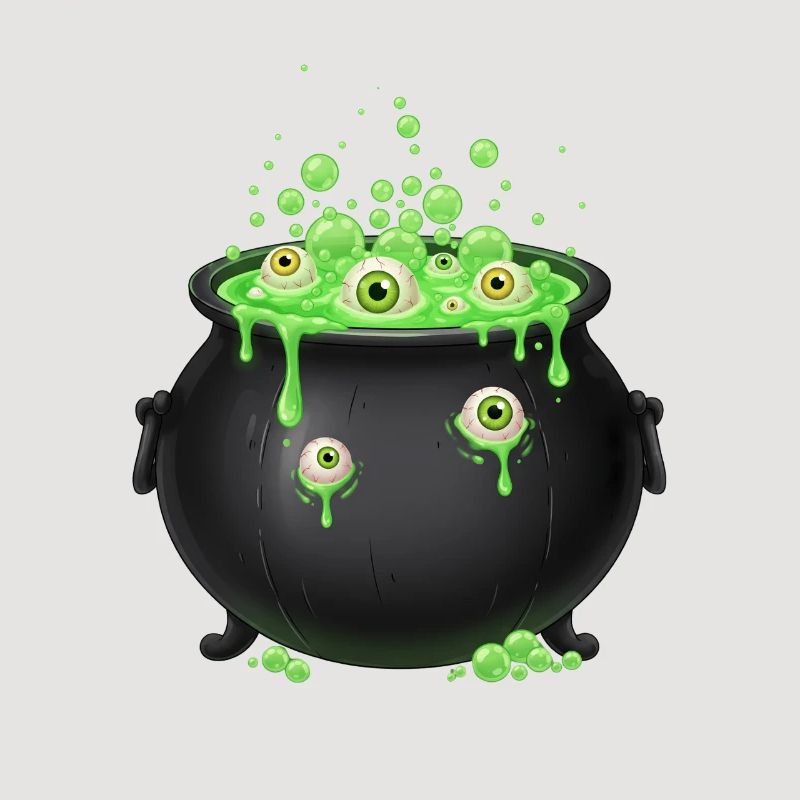 Potion oculaire verte