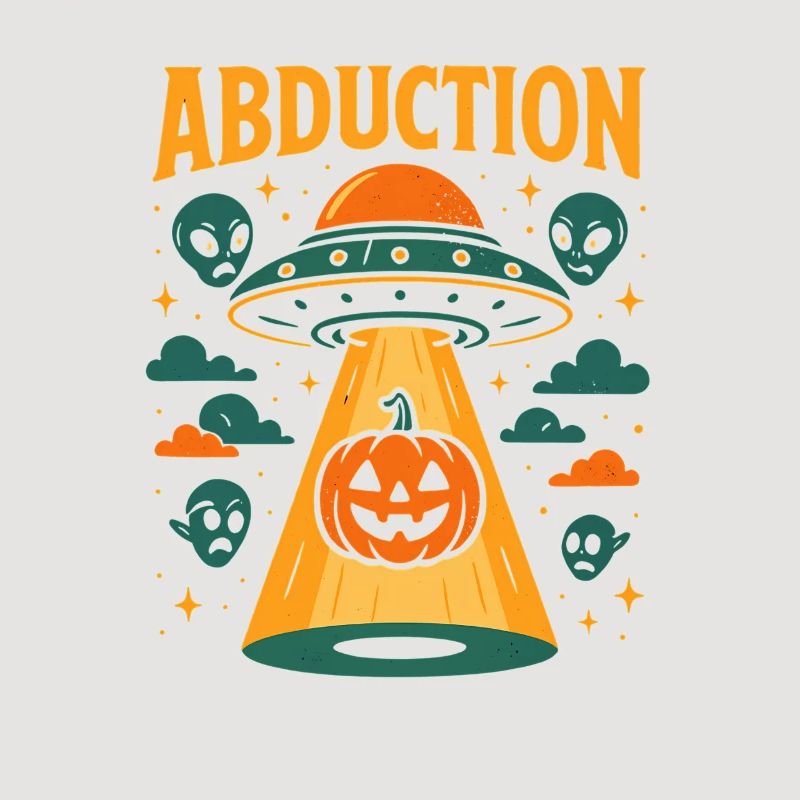 Conception de citrouille d'Halloween spatiale