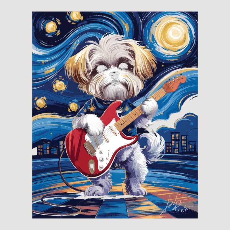 Starry Night Maltese