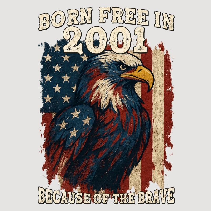 Né libre en 2001 - 24 ans de liberté parce que