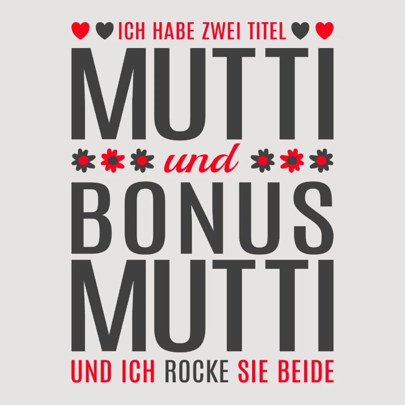 Mama Mutti Mutter Bonus Mutti Muttertag Geschenk