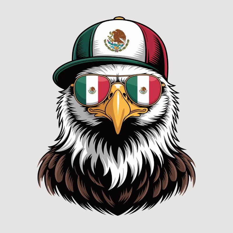 Lunettes de soleil rétro Mexican Eagle