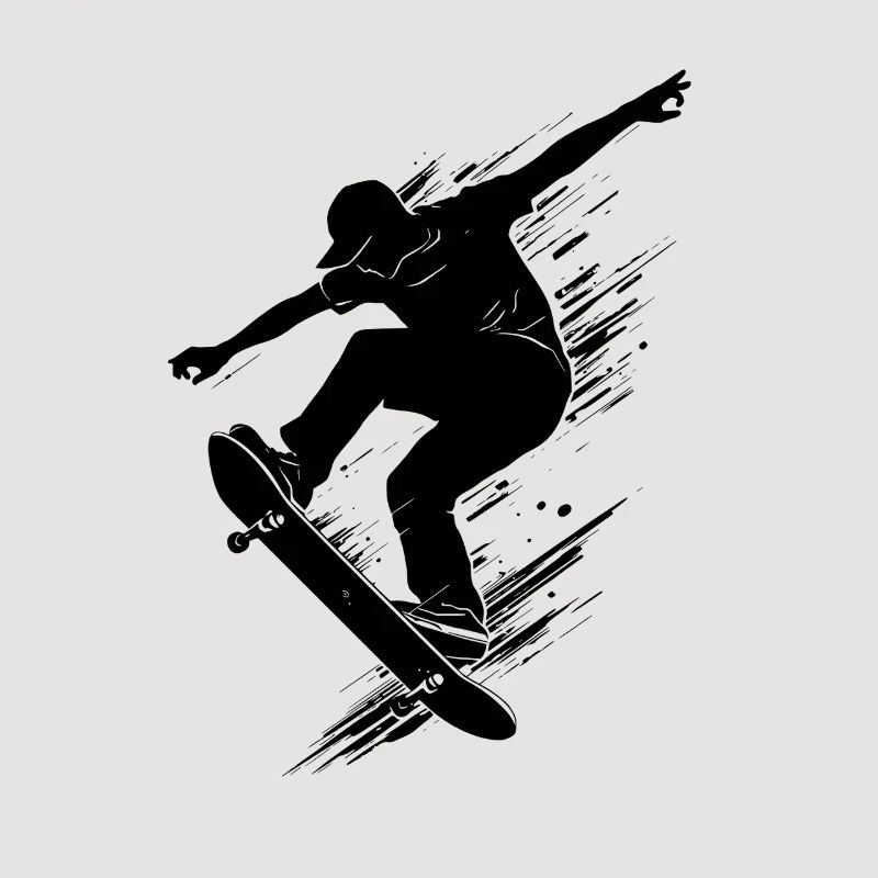 Skateboard Artwork Skateboarding