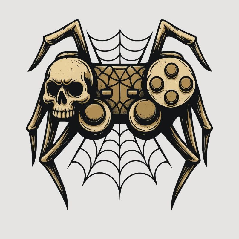 Skull Spider with Controller