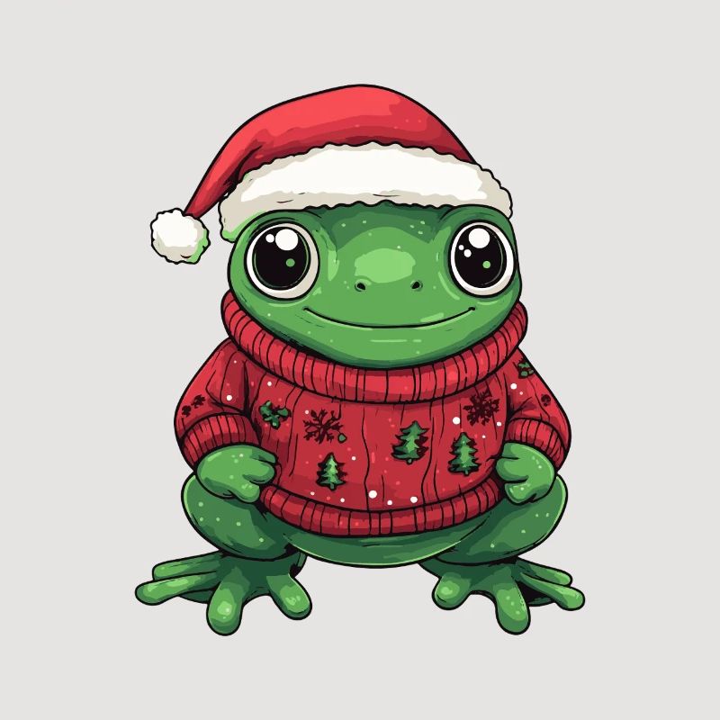 Grenouille Noël