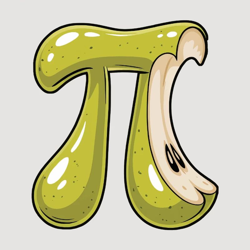 Poire Pi Vert Math
