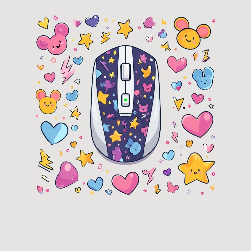 Souris Kawaii Star Magic