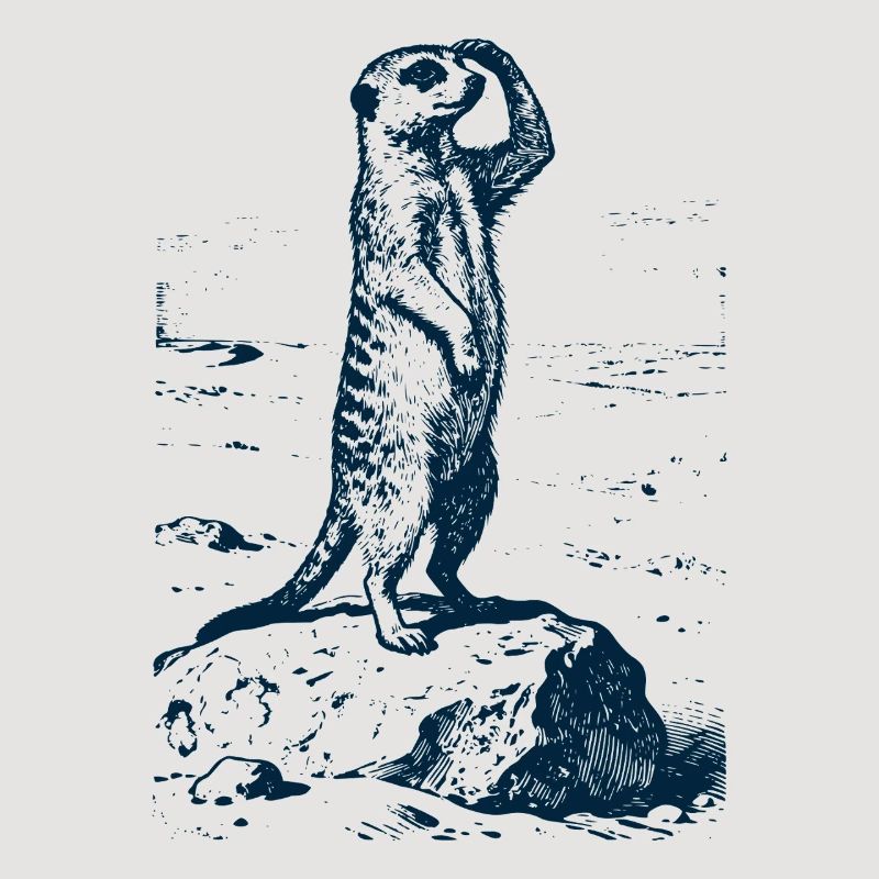 Erdmännchen Wache