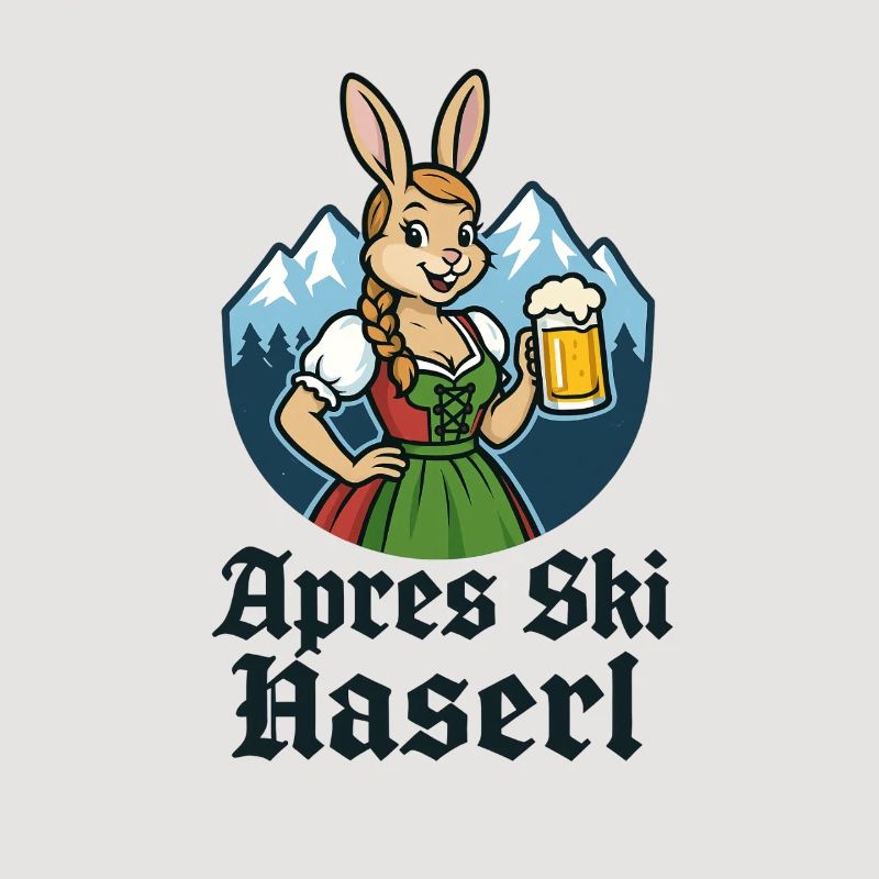 Après-ski Haserl Dirndl Beer Alpine atmosphere