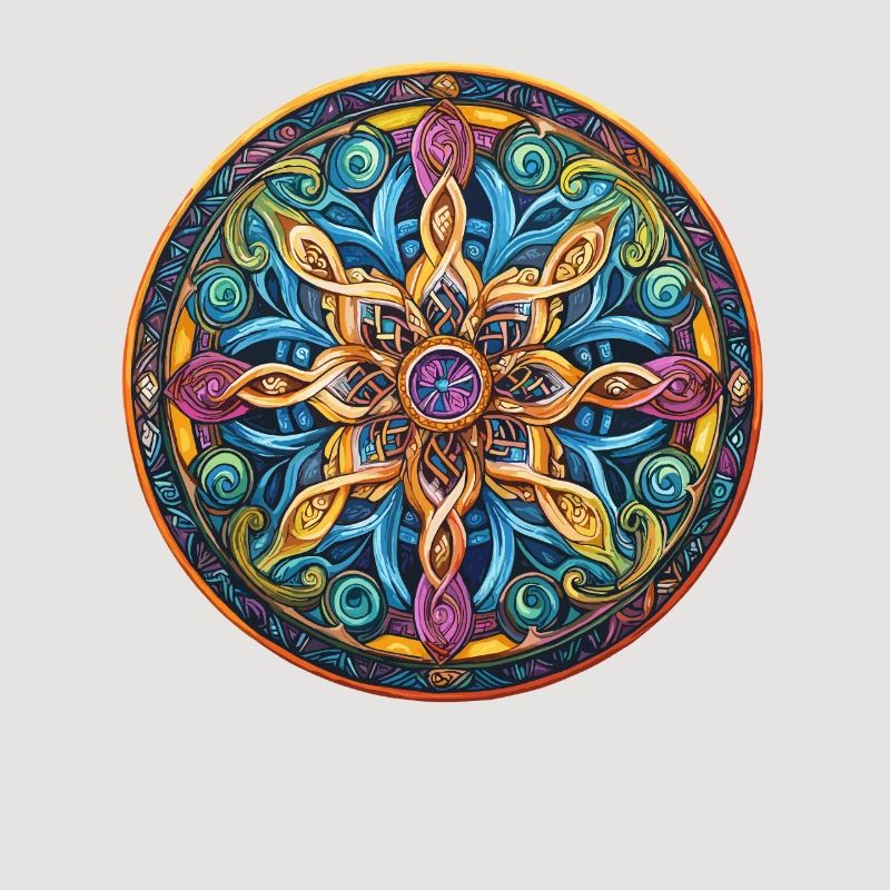 Mandala Fire Star