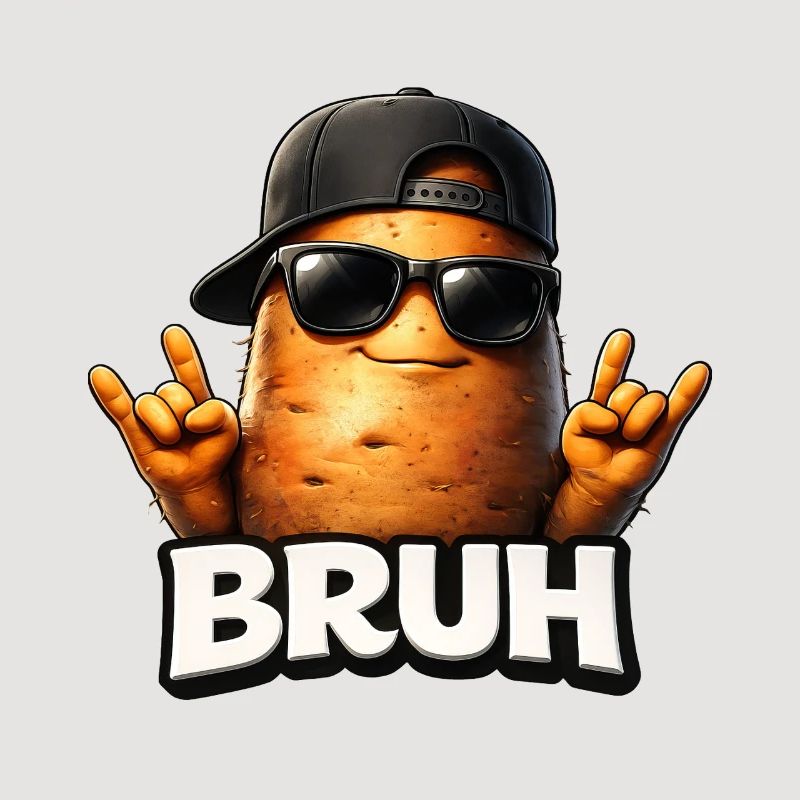 BRUH Potato Rockheld