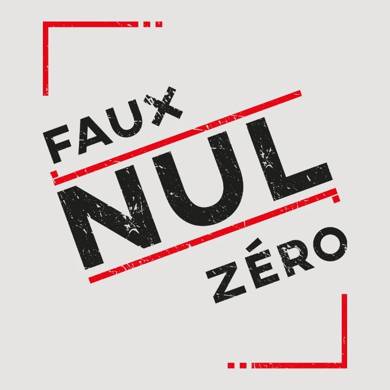 Gefälschtes Zero Zero-Replika-T-Shirt Ihres Komikers