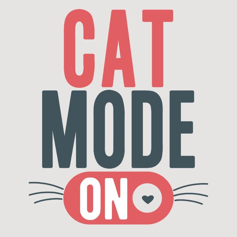 Cat Mode On Whisker Switch Typography