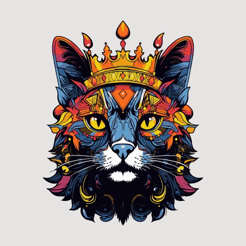 Couronne royale de chat