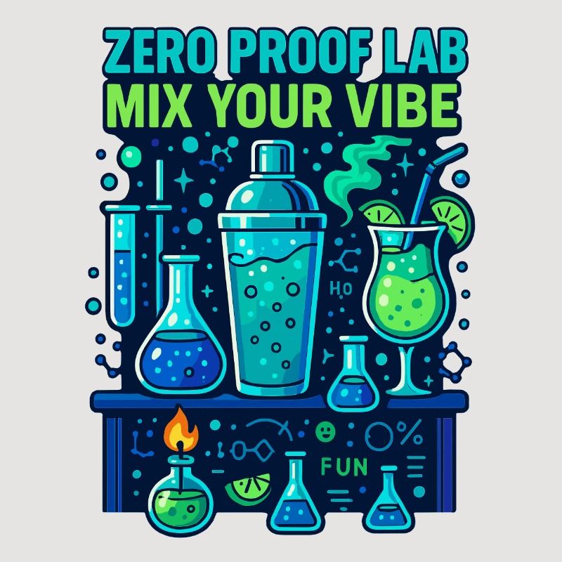 zero proof lab, mocktail chemie