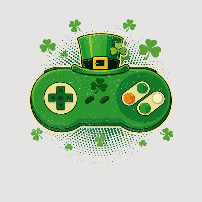 Irischer Videospiel-Controller St Pats