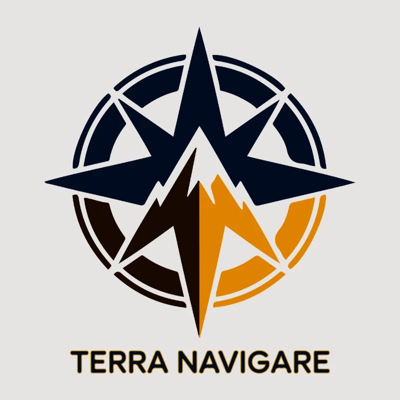 Terra Navigare Star Compass Logo